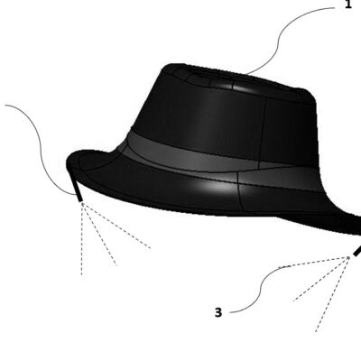 Chapeau pulvérisateur pour soins dermatologiques